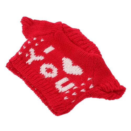 ORFOFE Teddybär Pullover für Bären Rote Baumwoll Kapuzenjacke Kuschelige Puppenkleidung Vielseitig Einsetzbar für Spielzeit und Festliche Anlässe für DIY und Familienaktivitäten ORFOFE Teddybär Pullover für Bären Rote Baumwoll Kapuzenjacke Kuschelige Puppenkleidung Vielseitig Einsetzbar für Spielzeit und Festliche Anlässe für DIY und Familienaktivitäten von ORFOFE