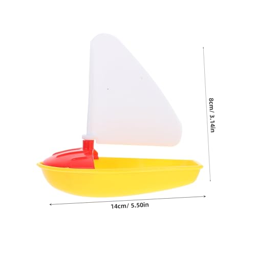 ORFOFE Teiliges Badewannenspielzeug Plastik Segelboot Schwimmendes Mini Boot für Jungen und Mädchen Farblich Sortiert Sicher und Langlebig für Pool und Badewanne Zufällige Farbe ORFOFE Teiliges Badewannenspielzeug Plastik Segelboot Schwimmendes Mini Boot für Jungen und Mädchen Farblich Sortiert Sicher und Langlebig für Pool und Badewanne Zufällige Farbe von ORFOFE