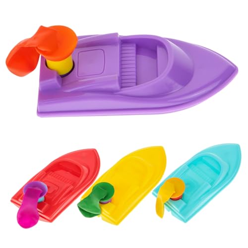 ORFOFE Teiliges DIY Ballon Rückstoßboot Leichtes Wissenschaftliches Experimentierspielzeug für Einfache Montage Farbenfrohes Modell für Schulunterricht und Praktische Zufällige Farbe von ORFOFE