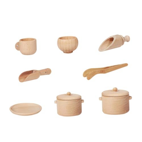ORFOFE Teiliges Holzspielzeug Set mit Küchenutensilien Kindgerechte Nachbildung von Geschirr und Besteck Fördert Kreatives Rollenspiel und Motorische Fähigkeiten Schadstofffrei und ORFOFE Teiliges Holzspielzeug Set mit Küchenutensilien Kindgerechte Nachbildung von Geschirr und Besteck Fördert Kreatives Rollenspiel und Motorische Fähigkeiten Schadstofffrei und von ORFOFE