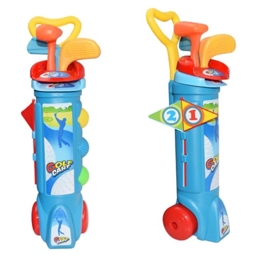 ORFOFE Teiliges Indoor und Outdoor Sport Fitness Ball Eltern Junge Mädchen Übungsspielzeug Buntes Golfspiel für Sicheres Material Fördert Bewegung und Spaß im Garten und Zufällige Farbe von ORFOFE