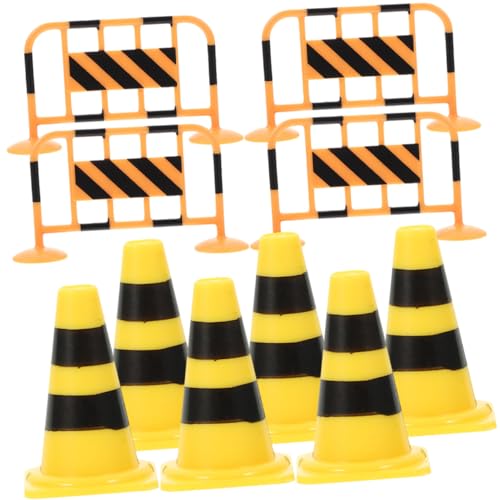 ORFOFE Teiliges Mini Verkehrszeichen Spielset aus Robustem Kunststoff Lernspielzeug für Ab Jahren Inklusive Gelbe Pylonen und Orangefarbene Straßensperren Pädagogisches Baustellenzubehör ORFOFE Teiliges Mini Verkehrszeichen Spielset aus Robustem Kunststoff Lernspielzeug für Ab Jahren Inklusive Gelbe Pylonen und Orangefarbene Straßensperren Pädagogisches Baustellenzubehör von ORFOFE