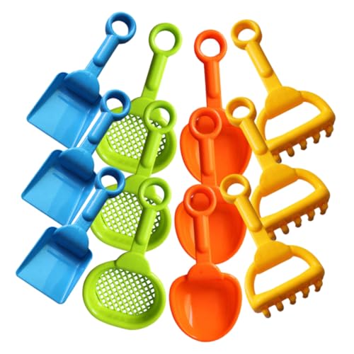ORFOFE Teiliges Sandspielzeug für Bunte Sandschaufeln Rechen und Sieb Robustes Kunststoff-strandspielzeug Sicher und Handlich für Strand und Sandkastenspaß Zufällige Farbe ORFOFE Teiliges Sandspielzeug für Bunte Sandschaufeln Rechen und Sieb Robustes Kunststoff-strandspielzeug Sicher und Handlich für Strand und Sandkastenspaß Zufällige Farbe von ORFOFE