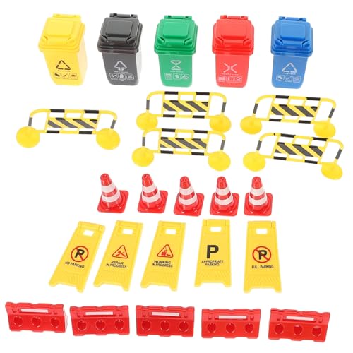 ORFOFE Teiliges Verkehrszeichen Spielset für Roten Leitkegeln Gelben Absperrungen und Englischen Warnschildern Leichtes Langlebiges Kunststoffmodell für Verkehrserziehung und Rollenspiel ORFOFE Teiliges Verkehrszeichen Spielset für Roten Leitkegeln Gelben Absperrungen und Englischen Warnschildern Leichtes Langlebiges Kunststoffmodell für Verkehrserziehung und Rollenspiel von ORFOFE
