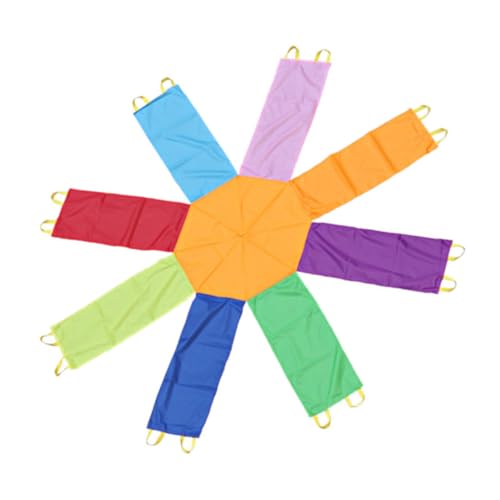 ORFOFE Trainingsspielzeug Octagonaler Regenbogenschirm Koordinationstraining für Eltern Junge Mädchen spaß Outdoor Bewegung Langlebig Praktisch Portabel ORFOFE Trainingsspielzeug Octagonaler Regenbogenschirm Koordinationstraining für Eltern Junge Mädchen spaß Outdoor Bewegung Langlebig Praktisch Portabel von ORFOFE