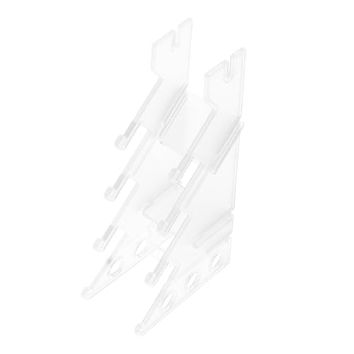 ORFOFE Transparent Finger Skateboard Aufbewahrungsrack aus Klarem Kunststoff Platzsparender Organizer für Fingerboards Langlebiger Ständer für Zuhause und Büro Einfache Montage ORFOFE Transparent Finger Skateboard Aufbewahrungsrack aus Klarem Kunststoff Platzsparender Organizer für Fingerboards Langlebiger Ständer für Zuhause und Büro Einfache Montage von ORFOFE