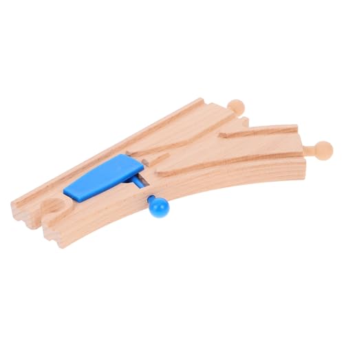 ORFOFE Verfolgen Sie Veränderung Bahngleis verfolgen Eisenbahnstrecke Zug Schienen Spielzeugeisenbahnteil Szene Zubehör Züge Modellspielzeug Gleiszubehör Holz von ORFOFE