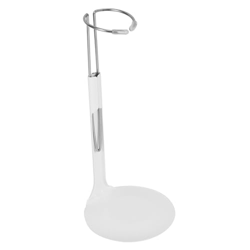 ORFOFE Verstellbarer Puppenständer Metall C Förmiger Sockel Weiß Doll Stand Support für Sammlerfiguren Display Organizer Leicht Tragbar Kompakt für Puppenhaus Zubehör von ORFOFE
