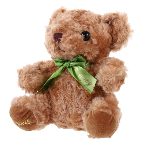 ORFOFE Vivid Plüsch Bär Puppe Niedlich Gesticktes Kuscheltier mit Schleife Cartoon Dekoration für Schlafzimmer Wohnzimmer Geschenkidee ORFOFE Vivid Plüsch Bär Puppe Niedlich Gesticktes Kuscheltier mit Schleife Cartoon Dekoration für Schlafzimmer Wohnzimmer Geschenkidee von ORFOFE