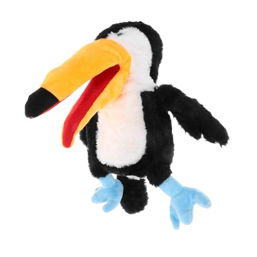 ORFOFE Weiche Plüsch Handpuppe Großes Mund Tierfigur Puppenspielzeug für Kreatives Storytelling Handspielzeug Fantasie und Beruhigung für Eltern Junge Mädchen Interaktion von ORFOFE