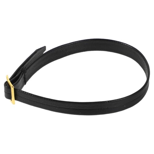ORFOFE Weicher Waistband für Sammler als Modisches Zubehör für Puppenhaus und Reisen mit Goldener Schnalle Schwarz Breit ORFOFE Weicher Waistband für Sammler als Modisches Zubehör für Puppenhaus und Reisen mit Goldener Schnalle Schwarz Breit von ORFOFE