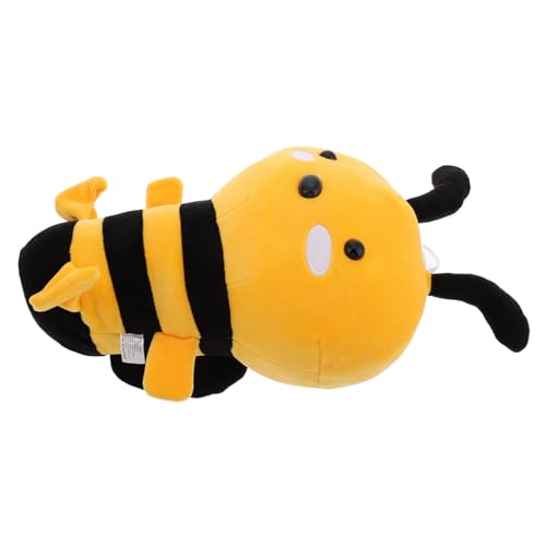 ORFOFE Weiches Bienen Kuscheltier Plüsch Puppe Weicher Stofftier für Jungen Mädchen Geburtstag Geschenk Kuschelkissen Dekoration von ORFOFE