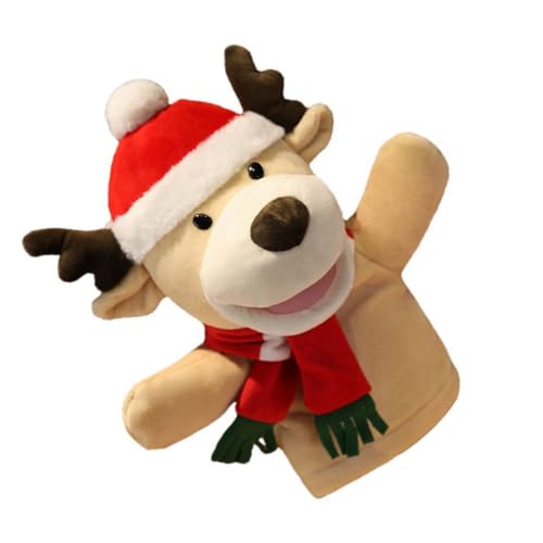 ORFOFE Weihnachtliche Handpuppe Mini Plüschspielzeug Santa Fingerpuppe Kreatives Lernspielzeug für Eltern Junge Mädchen Interaktion Kuscheliger Handpuppen Spaß ORFOFE Weihnachtliche Handpuppe Mini Plüschspielzeug Santa Fingerpuppe Kreatives Lernspielzeug für Eltern Junge Mädchen Interaktion Kuscheliger Handpuppen Spaß von ORFOFE