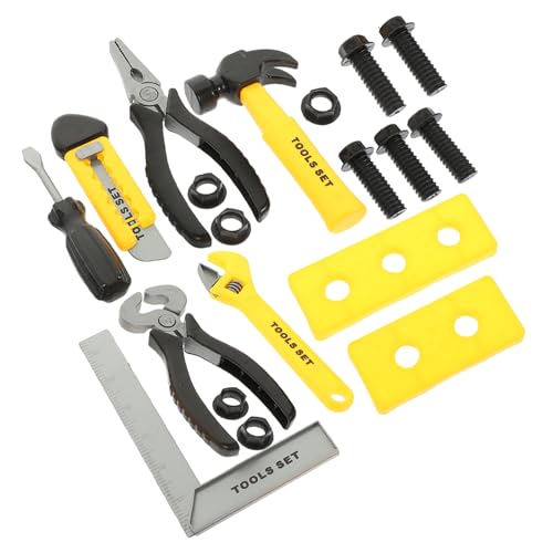 ORFOFE Werkzeugkoffer Teilig Sicher Poliert DIY Schraubendreher und Hammer Pädagogisches für Jahre Alte Jungen und Mädchen Fördert Motorische Fähigkeiten und Kreatives ORFOFE Werkzeugkoffer Teilig Sicher Poliert DIY Schraubendreher und Hammer Pädagogisches für Jahre Alte Jungen und Mädchen Fördert Motorische Fähigkeiten und Kreatives von ORFOFE