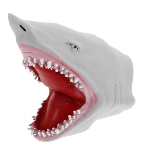 ORFOFE Wiederverwendbare Graue Fisch handpuppe aus Weichem TPR Sicheres Tier handspielzeug für Geschichtenerzählen Rollenspielen Partygeschenk für Mädchen und Jungen ORFOFE Wiederverwendbare Graue Fisch handpuppe aus Weichem TPR Sicheres Tier handspielzeug für Geschichtenerzählen Rollenspielen Partygeschenk für Mädchen und Jungen von ORFOFE