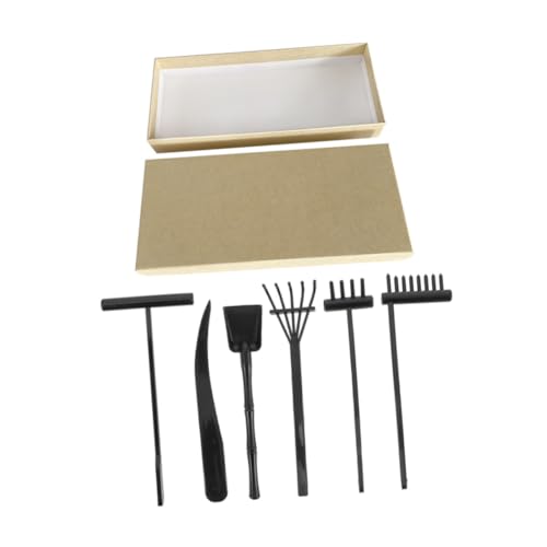 ORFOFE Zen Garten Rechen Set Kleines Rakeset für Sandtisch Dekorative Zen Garten Accessoires für Meditation Entspannung und Schreibtischdekoration ORFOFE Zen Garten Rechen Set Kleines Rakeset für Sandtisch Dekorative Zen Garten Accessoires für Meditation Entspannung und Schreibtischdekoration von ORFOFE