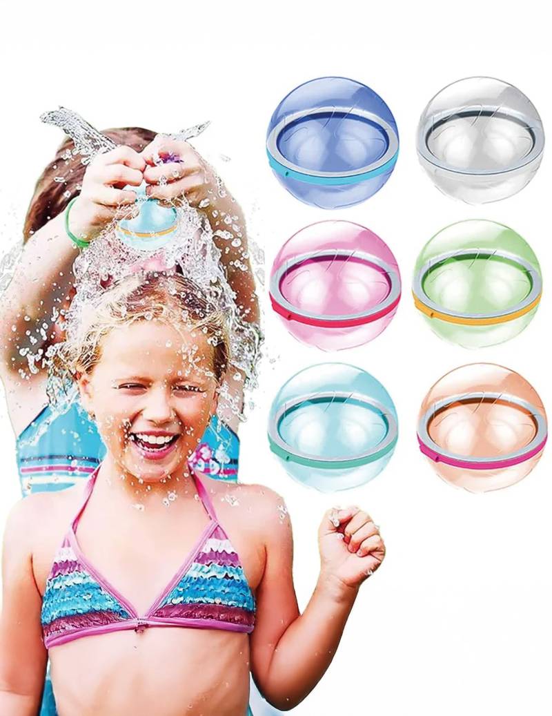 6 wiederverwendbare Wasserbomben für alle, bunt von ORIGINAL CUP