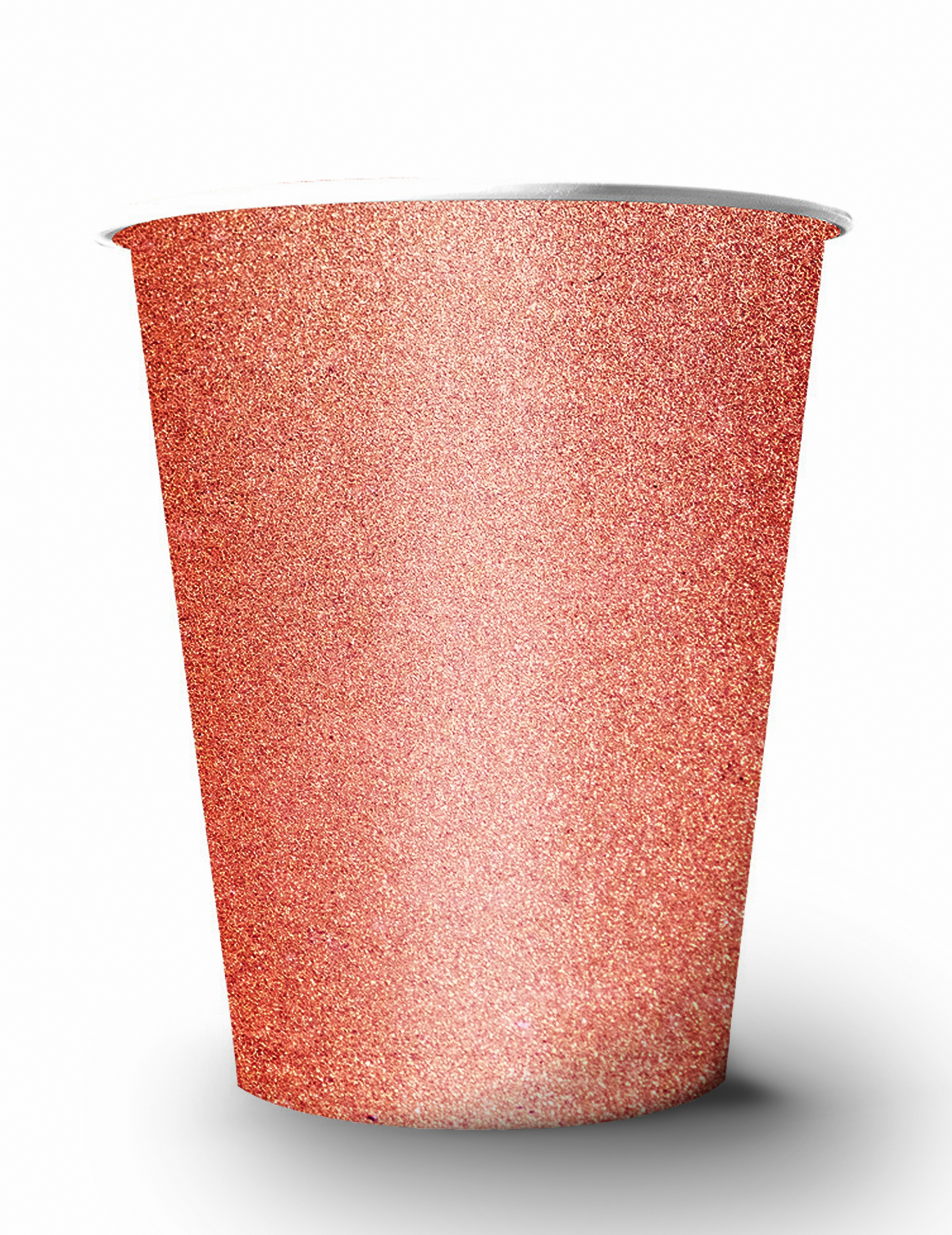 Amerikanische Trinkbecher gross Partydeko glitzernd 10 Stück roségold 530 ml Amerikanische Trinkbecher gross Partydeko glitzernd 10 Stück roségold 530 ml von ORIGINAL CUP