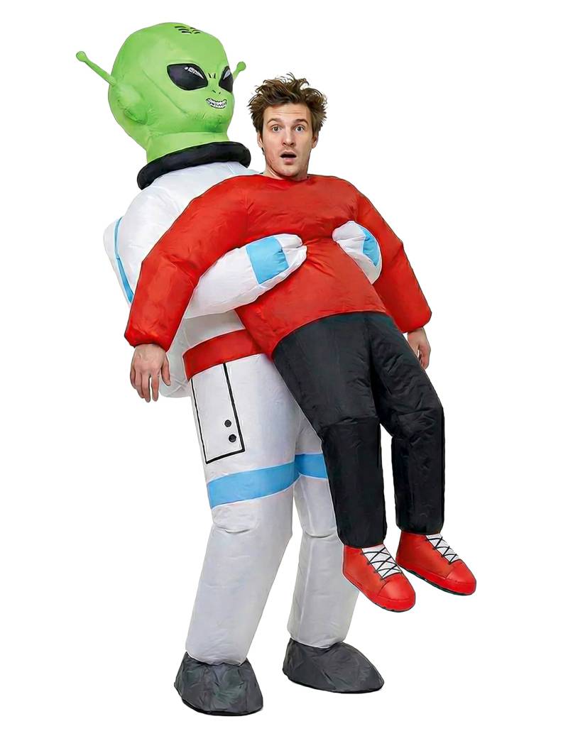 Aufblasbares Alien-Kostüm Carry-me für Erwachsene Aufblasbares Alien-Kostüm Carry-me für Erwachsene von ORIGINAL CUP