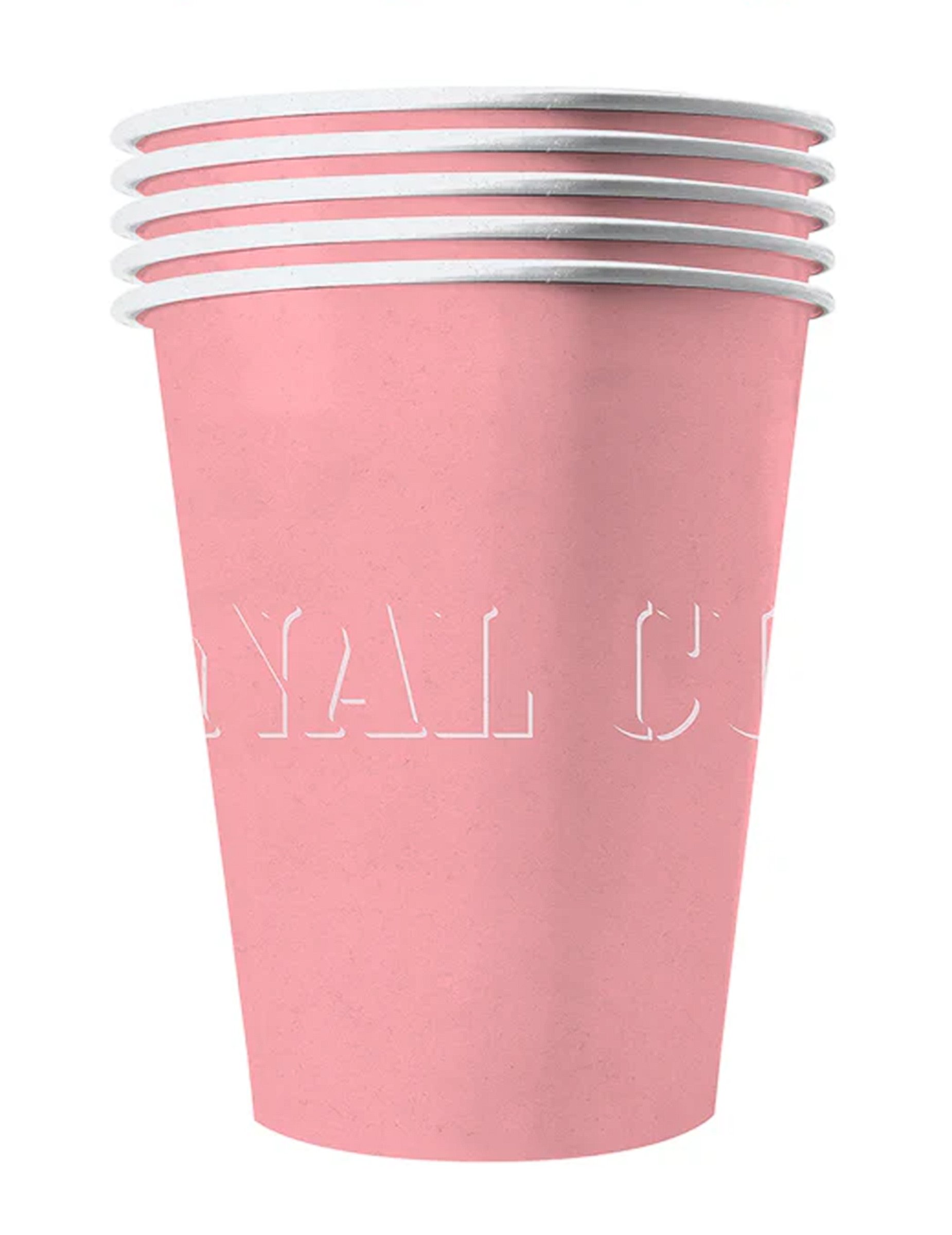 Recycelbare Pappbecher 20 Stück rosa 530 ml Recycelbare Pappbecher 20 Stück rosa 530 ml von ORIGINAL CUP
