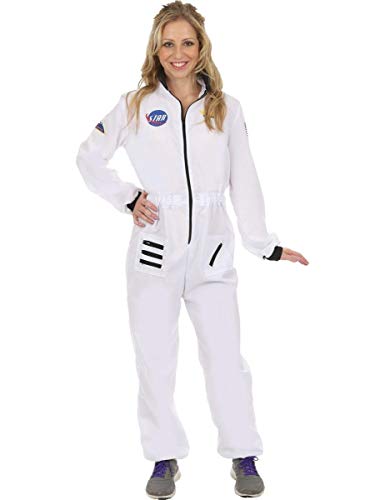 ORION COSTUMES Damen Astronaut Weißer Raumfahreranzug Uniform Kostüme von ORION COSTUMES