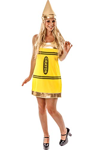 ORION COSTUMES Damen Gelbe Kreide Kostüme von ORION COSTUMES