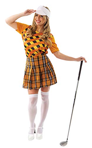 ORION COSTUMES Damen Orange Kneipenumzug GolfKostüm Kostüme von ORION COSTUMES