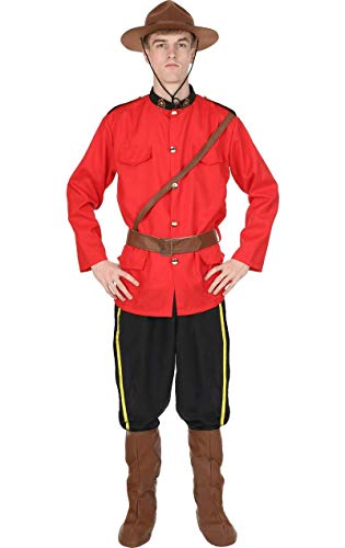 ORION COSTUMES Herren Rote Uniform Kanadischer Mountie Kostüme von ORION COSTUMES