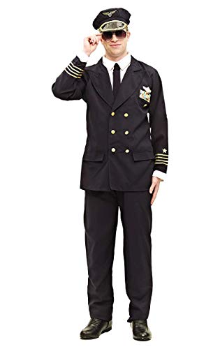 ORION COSTUMES Orion Kostüme Herren Airline Pilot Uniform Kostüm von ORION COSTUMES