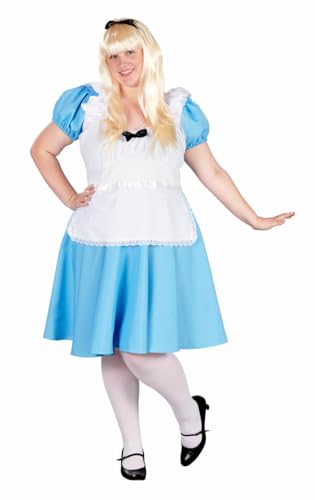 ORION COSTUMES Women's Traditional Alice Plus Size Book Day Movie Fancy Dress Costume von ORION COSTUMES