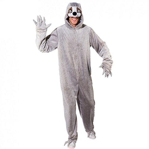Faultier Kostüm Overall grau Tierkostüm Zoo Ameisenbär Fasching Tiere Damen Faultier Kostüm Overall grau Tierkostüm Zoo Ameisenbär Fasching Tiere Damen von ORLOB KARNEVAL GmbH