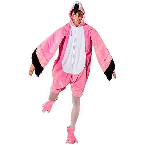 Unisex Kostüm Flamingo kurz OneSize Flamingokostüm Tier Vogel Fasching Karneval Unisex Kostüm Flamingo kurz OneSize Flamingokostüm Tier Vogel Fasching Karneval von ORLOB KARNEVAL GmbH