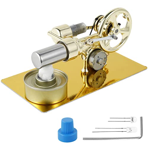 Stirling Engine Model Elektrizitätsgenerator Physikwissenschaftliche Labor Labor -Lehrwerkzeug Edelstahl -Stromgenerator Modell Montage Stirling Engine Model Kit für Kinderwissenschaft Bildung Bildung Stirling Engine Model Elektrizitätsgenerator Physikwissenschaftliche Labor Labor -Lehrwerkzeug Edelstahl -Stromgenerator Modell Montage Stirling Engine Model Kit für Kinderwissenschaft Bildung Bildung von OROMYO