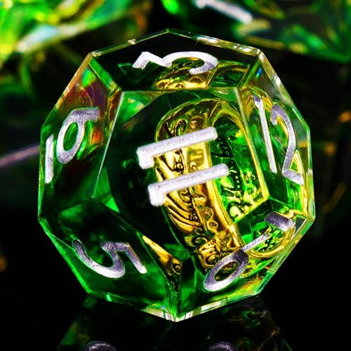 ORUZA DnD-Würfel-Set, Herr des Ringes, Kunstharz, scharfe Kanten, polyedrisches D&D-Würfel-Set für Dungeons and Dragons, Rollenspiele, MTG, Rollenspiele, Würfel, D20, D12, D10, D8, D6, D4, D%, ORUZA DnD-Würfel-Set, Herr des Ringes, Kunstharz, scharfe Kanten, polyedrisches D&D-Würfel-Set für Dungeons and Dragons, Rollenspiele, MTG, Rollenspiele, Würfel, D20, D12, D10, D8, D6, D4, D%, von ORUZA