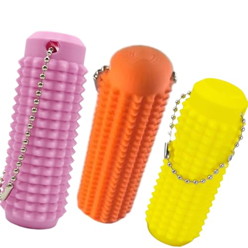 Little Ouchies 3er Pack Schmerzlindernde Schlüsselanhänger - Tragbares Antistress und sensorisch stimulierendes Spielzeug zur Linderung von Angst, ideal für unterwegs von ORVCVGLB