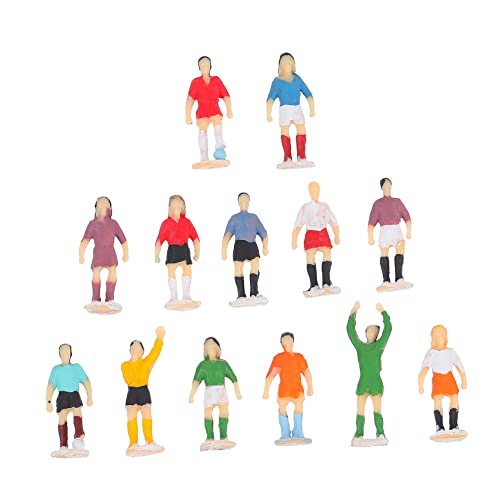 OSALADI 1 Fußballspieler Model beweglich winzige Figuren Fußball-Actionfiguren Miniatur-Fußballspieler Fußballspielzeug Mini-Fußballspieler-Figur Fußballfigur Fussball Figuren Plastik Bunt OSALADI 1 Fußballspieler Model beweglich winzige Figuren Fußball-Actionfiguren Miniatur-Fußballspieler Fußballspielzeug Mini-Fußballspieler-Figur Fußballfigur Fussball Figuren Plastik Bunt von OSALADI