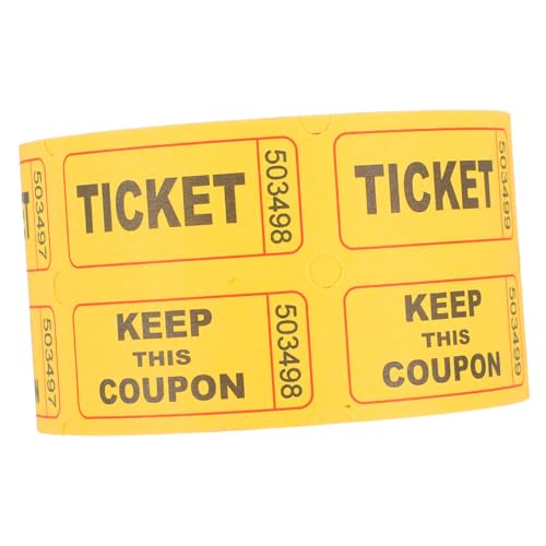 OSALADI 1 Rolle Tombola Los Tombola Event Tickets Tickets Für Wohltätigkeitsveranstaltungen Tickets Für Messen Preistickets Für Das Klassenzimmer Klassenbelohnungstickets Tombola von OSALADI