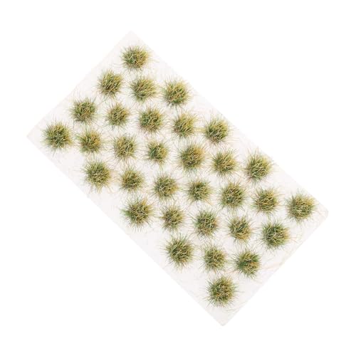 OSALADI 1 Satz Modell Sandtisch Rasen Bastelgras Miniaturgras Simulationsgras-Miniatur statisches Grasmodellgras Miniaturen Gras künstliches Gras zum Basteln kleine Grasbüschel Plastik von OSALADI