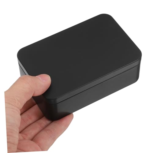 OSALADI 1 Satz Spielkarten Aufbewahrungsbox Aus Stabiler Eisenplatte Elegante Kartenhalter Für Poker Tcg Und Andere Spielkarten Doppelseitiges Design Schwarz Für Vielseitige 3 Stück OSALADI 1 Satz Spielkarten Aufbewahrungsbox Aus Stabiler Eisenplatte Elegante Kartenhalter Für Poker Tcg Und Andere Spielkarten Doppelseitiges Design Schwarz Für Vielseitige 3 Stück von OSALADI