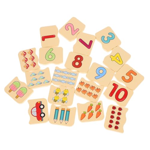 OSALADI 1 Satz Zahlen Passendes Puzzlematte Mit Zahlenblöcken Puzzle- Für Lernen Puzzle- Für Die Frühe Bildung Zahlentafel Hölzern OSALADI 1 Satz Zahlen Passendes Puzzlematte Mit Zahlenblöcken Puzzle- Für Lernen Puzzle- Für Die Frühe Bildung Zahlentafel Hölzern von OSALADI
