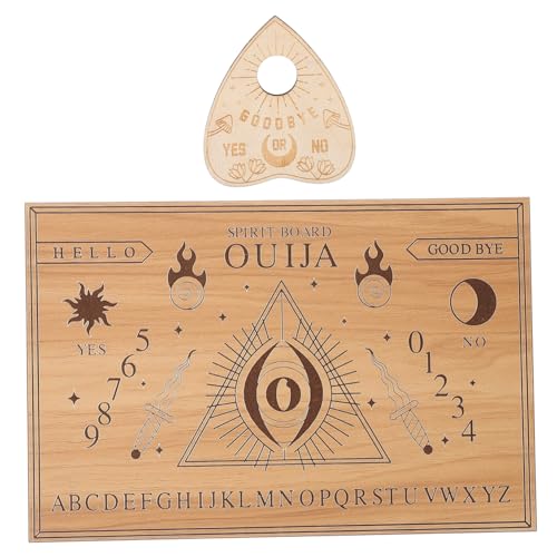 OSALADI 1 Satz hölzerne Ornamente Wohnkultur Hexerei Divination gruselig Planke Wicca-Altar-Versorgung Holzplatte Wahrsagetafel aus Holz Weissagungsplatte schnitzen Brettstütze Beige OSALADI 1 Satz hölzerne Ornamente Wohnkultur Hexerei Divination gruselig Planke Wicca-Altar-Versorgung Holzplatte Wahrsagetafel aus Holz Weissagungsplatte schnitzen Brettstütze Beige von OSALADI