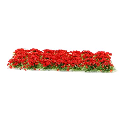 OSALADI 1 Schachtel DIY Miniatur Blumencluster Künstliche Vegetation für Mini Landschaften zur Dekoration von Modellbahnen Puppenhäusern und Sandtischmodellen von OSALADI