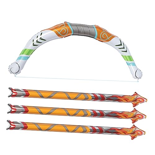 OSALADI 1 Set Bogenschießspielzeug Für Jungen Geburtstagsdekorationen Bogen Outdoor Für Partyzubehör Sportballon Ballonpfeil Spiel Party Spielset Zubehör Action – OSALADI 1 Set Bogenschießspielzeug Für Jungen Geburtstagsdekorationen Bogen Outdoor Für Partyzubehör Sportballon Ballonpfeil Spiel Party Spielset Zubehör Action – von OSALADI