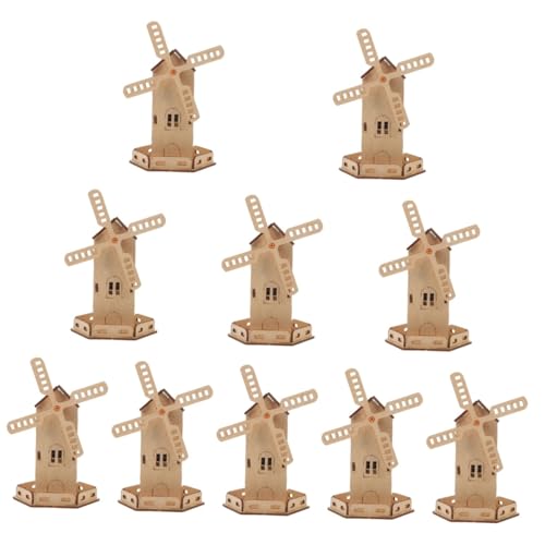 OSALADI 10 Sätze solare Windmühle DIY-Experimente zur Windmühlentechnik Windmühlenmodellspielzeug Wissenschaftsspielzeug für, Windturbinen Solar-Kit Solarspielzeug hölzern Hellbraun OSALADI 10 Sätze solare Windmühle DIY-Experimente zur Windmühlentechnik Windmühlenmodellspielzeug Wissenschaftsspielzeug für, Windturbinen Solar-Kit Solarspielzeug hölzern Hellbraun von OSALADI