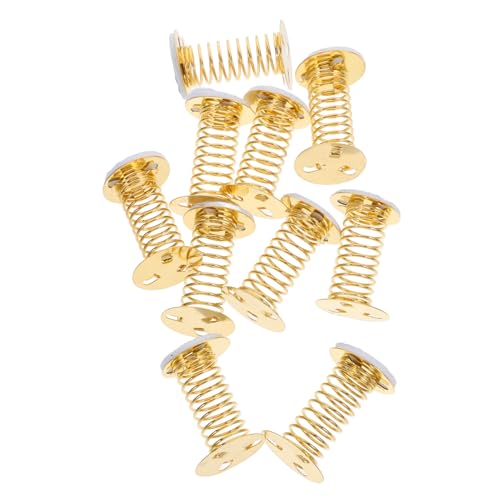 OSALADI 10 Stück Goldene Metallfederbasis für DIY Kopfschüttelnde Puppen Selbstklebend Frühling Dekoration für Auto Armaturenbrett Kreative Bastelzubehör für Tanzende Spielzeugfiguren OSALADI 10 Stück Goldene Metallfederbasis für DIY Kopfschüttelnde Puppen Selbstklebend Frühling Dekoration für Auto Armaturenbrett Kreative Bastelzubehör für Tanzende Spielzeugfiguren von OSALADI