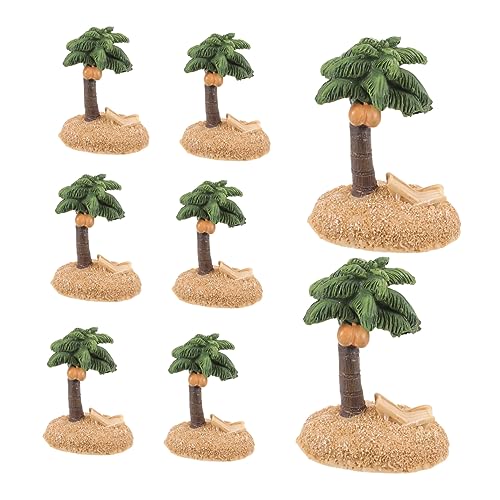 OSALADI 10 Stück Kokosnussbaum Ornament Teiliges Resindruck für DIY Strand und Mikrolandschaftsmodelle Langlebig OSALADI 10 Stück Kokosnussbaum Ornament Teiliges Resindruck für DIY Strand und Mikrolandschaftsmodelle Langlebig von OSALADI