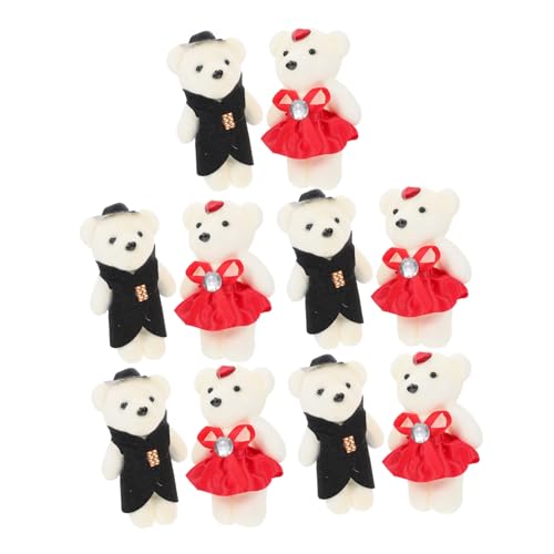 OSALADI 10 Stück Simulationsschaumbär Abschlussgeschenk Bärenpuppe Dekore Geschenkbären Für Blumenstrauß Abschlussornamente Stofftier 2022 Abschlusspuppe Plüschpuppe Abschlussdekor Mini OSALADI 10 Stück Simulationsschaumbär Abschlussgeschenk Bärenpuppe Dekore Geschenkbären Für Blumenstrauß Abschlussornamente Stofftier 2022 Abschlusspuppe Plüschpuppe Abschlussdekor Mini von OSALADI