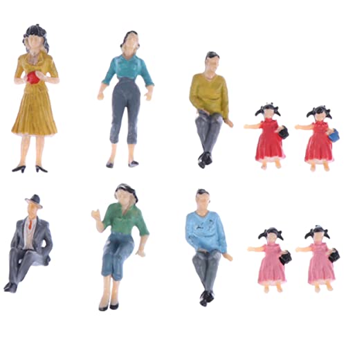 OSALADI 10 Stück vorbildlicher Mann Menschen Zugparkstraße Passagiere Zug Modelleisenbahnen miniaturfiguren miniaturen Figuren Baufiguren Modell Zug-Layout-Modelle Plastik. OSALADI 10 Stück vorbildlicher Mann Menschen Zugparkstraße Passagiere Zug Modelleisenbahnen miniaturfiguren miniaturen Figuren Baufiguren Modell Zug-Layout-Modelle Plastik. von OSALADI