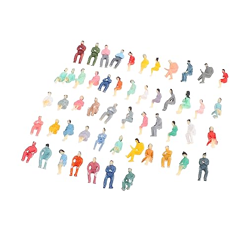OSALADI 100 Stück Miniaturfiguren Teiliges Kunststoff Bunte Menschen für Mikro und DIY Dekoration für Sandtische und Bücherregale OSALADI 100 Stück Miniaturfiguren Teiliges Kunststoff Bunte Menschen für Mikro und DIY Dekoration für Sandtische und Bücherregale von OSALADI