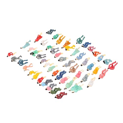 OSALADI 100 Stück Miniaturfiguren Teiliges Kunststoff Wetterfeste Menschenmodelle für Modelleisenbahnen Sandtische und Schulprojekte Detaillierte Designs Farben OSALADI 100 Stück Miniaturfiguren Teiliges Kunststoff Wetterfeste Menschenmodelle für Modelleisenbahnen Sandtische und Schulprojekte Detaillierte Designs Farben von OSALADI